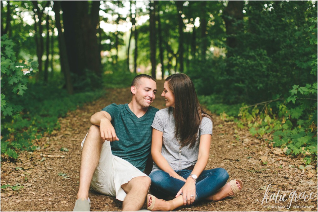 katie grace photography, grand rapids michigan engagement, engagement photos, summer lake engagement photos