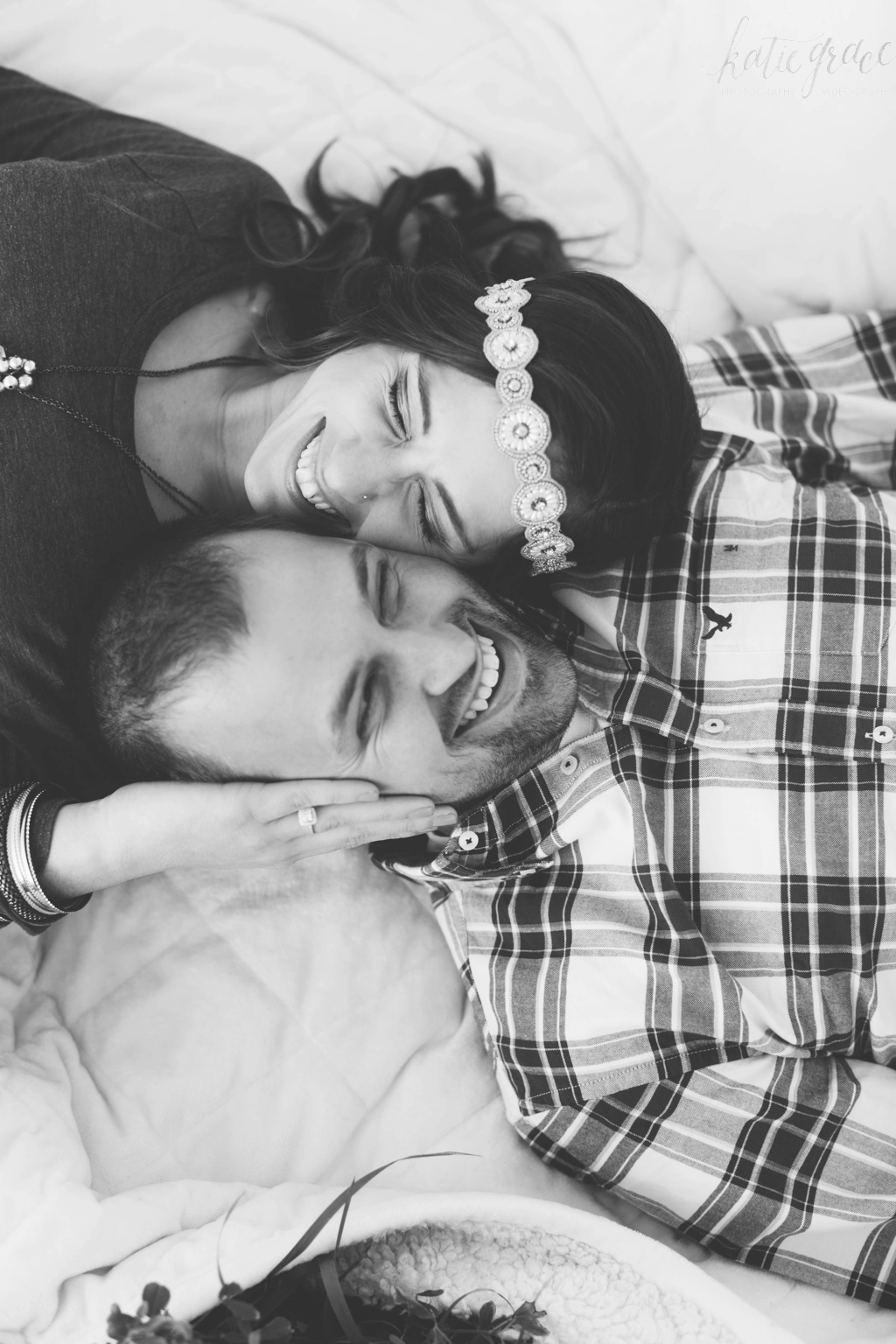 Katie Grace Photography, Grand Rapids Michigan Wedding Photography, Field Engagement