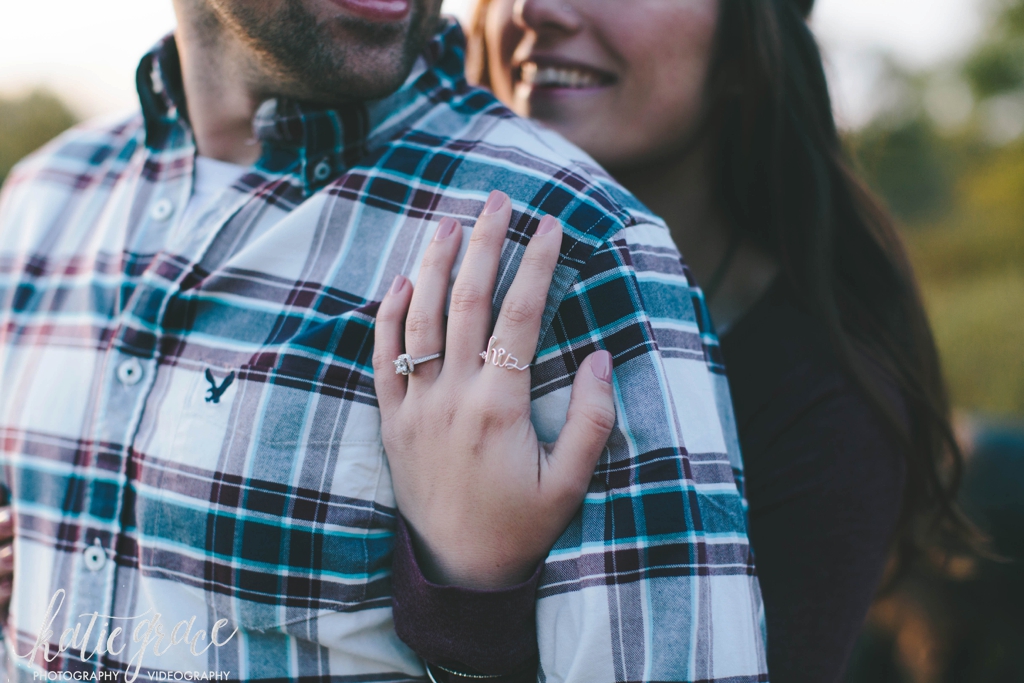 Katie Grace Photography, Grand Rapids Michigan Wedding Photography, Field Engagement