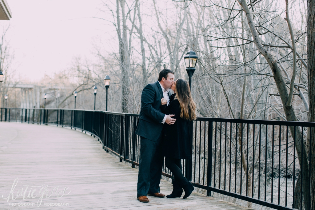 Katie Grace Photography, Grand Rapids wedding photography, woodsy engagement