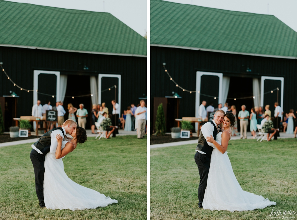 Katie Grace Photography, Grand Rapids Michigan wedding, Hydrangea Blu Barn, Mint and navy wedding
